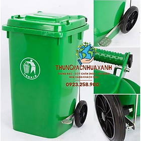 Mua THÙNG RÁC CÔNG CỘNG ĐẠP CHÂN 240L