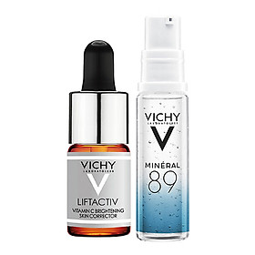 Bộ Dưỡng Chất (Serum) 15% Vitamin C Nguyên Chất Giúp Làm Sáng Và Cải Thiện Làn Da Lão Hóa Vichy Lifactiv Vitamin C 10ml
Và Dưỡng Chất Mineral 89 10ml