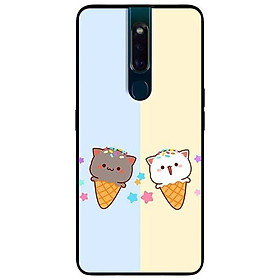 Ốp lưng dành cho Oppo A5 ( 2020 ) - A9 ( 2020 ) - Find X2 - F11 Pro mẫu Couple Kem