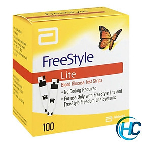 Que Thử Đường Huyết Freestyle Lite (Hộp 50 - 100 que)