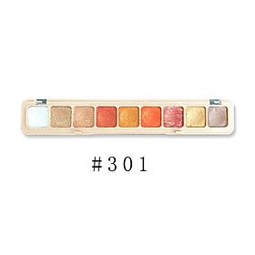 9 Colors Shiny Glitter Shimmer Baked Eye Shadow Long Lasting Waterproof Sequin Eyeshadow Palette