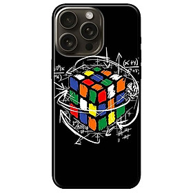 Ốp lưng dành cho Iphone 15 - Iphone 15 Plus - Iphone 15 Pro - Iphone 15 Pro Max - Rubik Toán Học - Hàng Chính Hãng