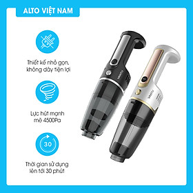 Máy hút bụi cầm tay không dây Yantu V01S - Hàng chính hãng YANTU