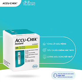 Hộp 25 Que Thử Đường Huyết ACCU-CHEK Instant