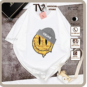 Áo Phông Nữ ATV Áo thun unisex Be Yourself size M L XL - MẶT CƯỜI ĐỘI NÓN LEN Cotton Mát Form Rộng Unisex