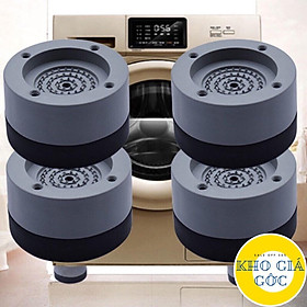 Mua Bộ 4 Miếng Cao Su Chân Máy Giặt Cao Cấp Chống Ồn Chống Rung
