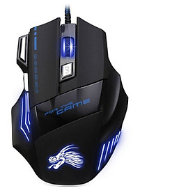 Mua Chuột Chơi Game Có Dây X3 (Đen Phối Xanh)