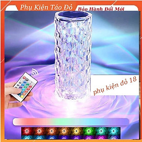 Mua Đèn Pha Lê Kim Cương Để Bàn Cảm Ứng Nhiều Màu  Đèn Decor Trang Trí Phòng Ngủ 3D Hiện Đại