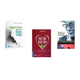 Combo 3 cuốn sách: Hạnh Phúc Đến Từ Sự Biến Mất + Mở Cửa Trái Tim + Vũ trụ trong một nguyên tử (Tái Bản)
