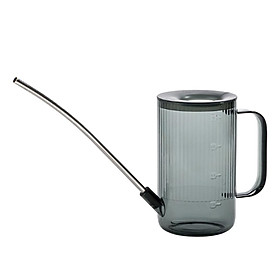 Plastic Watering Can 1L Long Spout Small Watering Pot for Bonsai Plants Flowers