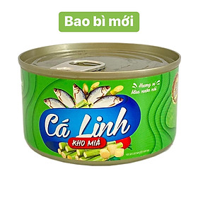 Đặc sản An Giang -CÁ LINH KHO MÍA đóng hộp 210g ANTESCO - Ocop 4 Sao