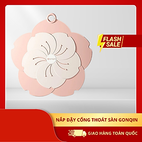 Mua Nắp Đậy Cống Thoát Sàn GonQin Đệm Silicone - Chống Côn Trùng Chống Muỗi Thiết Kế Hoa Anh Đào
