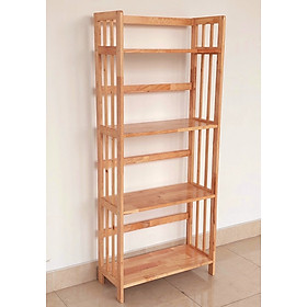Kệ Gỗ Trang Trí, Kệ Sách 3,4,5 Tầng Ngang 63.5cm / 83.5cm - Hàng VN Xuất Khẩu
