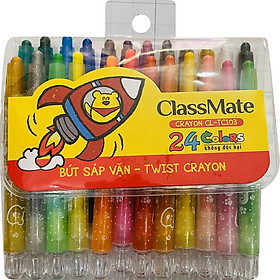 Bút Sáp Vặn Classmate TC103 - 24 Màu