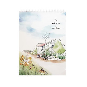 Sổ Sketchbook Định lượng 120g - Mẫu ngẫu nhiên