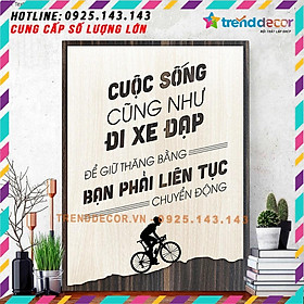 Mua Tranh Động Lực TBIG072 trang trí văn phòng làm việc doanh nghiệp