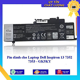 Mua Pin dùng cho Laptop Dell Inspiron 13 7352 7353 - GK5KY - Hàng chính hãng  MIBAT1279