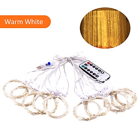 D C 5 V 5 W 300 L-EDs Fairy Curtain Light S-tring Light with Remote Control Controller USB Powered Operated Combination/
