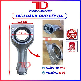 Mua Bộ Ống Điếu bếp gas  Họng Đầu Đốt  Mâm chia lửa Sen đồng 43 - 78mm dành cho bếp ga MS01 - FUJISHI ( Kèm Bass gắn + Vít) hàng nhập khẩu - Điện lạnh Thuận Dung