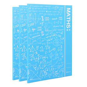 Bộ 3 Cuốn Vở Công Thức Toán Học M & G APYFCC95 16K (48 Trang)