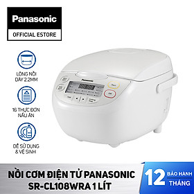 Nồi cơm điện tử Panasonic SR-CL188WRA 1.8 lít / SR-CL108WRA 1 lít - Hàng chính hãng