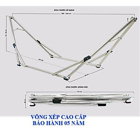 Mua Khung võng inox  võng xếp inox cao cấp