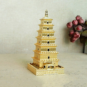 Mua Mô hình tháp Tây An Trung Quốc cao 15cm - Màu vàng