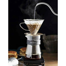 Phễu lọc cafe thủy tinh cường lực Artisan Tornado Glass Dripper for 1~2cups chính hãng Brewista
