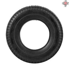 CTOY 2pcs Trailer Car Rubber Tires for 1:14 Tamiya Tractor Truck RC Climbing Trailer