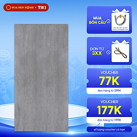 Gạch men ốp tường LUSTRA INCEF0300600020TD màu xám đen, họa tiết vân đá tự nhiên, chống trầy chống ẩm vượt trội, kích thước 300mmx600mm, thùng 6 viên - Hàng chính hãng