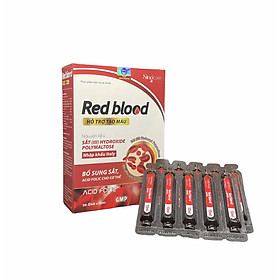 Red Blood - Bổ sung sắt, Acid folic cho cơ thể. Hỗ trợ tạo máu, giúp giảm nguy cơ và cải thiện tình trạng thiếu máu