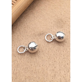 Combo charm bạc chuông mặt treo - Ngọc Quý Gemstones