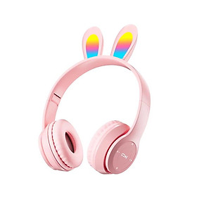 Mua HEADPHONE KHÔNG DÂY TAI THỎ P47R - ÂM THANH CỰC HAY - TAI THỎ