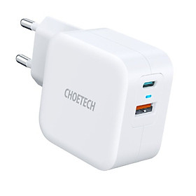 Mua Củ sạc Choetech PD5002 nhanh 38w 2 cổng (1 PD+ 1 USB A)- hàng chính hãng