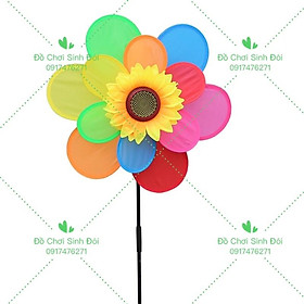 Mua chong chóng gió 2 tầng 40 cm - hoa hướng dương
