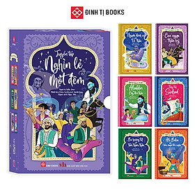Hộp sách (6 tập): Tuyển tập Nghìn lẻ một đêm Đinh Tị Books - Đinh Tị