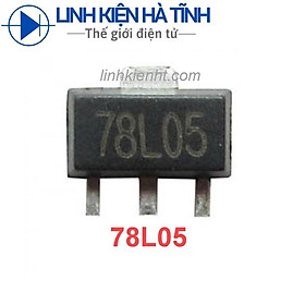 Mua 10 con IC nguồn 78L05 7805 SOT89 100mA 5V (chân dán)