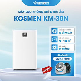 Mua Máy Lọc Không Khí Và Hút Ẩm Kosmen KM-30N  Lọc Chuyên Sâu  Kết Nối Wifi Bằng App - Hàng Chính Hãng