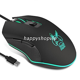 Mua HSV Rabbit RGB Gaming Mouse Wired USB C Luminous Mouse for PC Computer Laptop  Mac