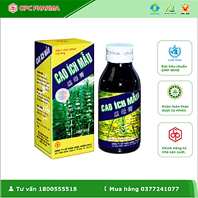 CAO ÍCH MẪU OPC (Chai 100ml-180ml) - Giúp điều hòa kinh nguyệt, rối loạn kinh nguyệt, giảm đau bụng kinh -Hàng chính hãng OPC