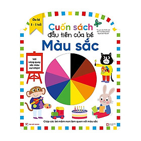 Hình ảnh Cuốn Sách Đầu Tiên Của Bé - Các Màu Sắc (Dành Cho Bé Từ 3-5 Tuổi) _TV