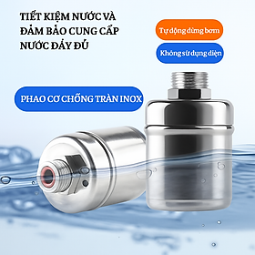 Mua Mẫu Phao Cơ Chống Tràn Bằng Inox 304 – Hoạt Động Ổn Định  Siêu Bền  Giá Tốt Nhất