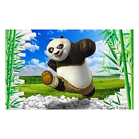 Tranh Dán Tường Hoạt Hình 3D 3DW0122