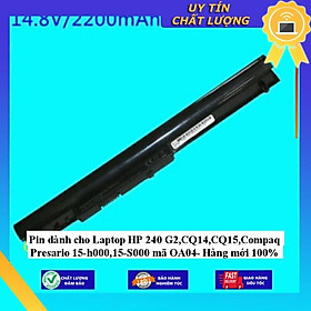 Pin dùng cho Laptop HP 240 G2,CQ14,CQ15,Compaq Presario 15-h000,15-S000 mã OA04 - Hàng Nhập Khẩu MIBAT691