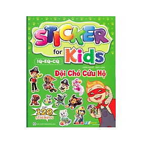Hình Dán Sticker For Kids – Đội Chó Cứu Hộ – Over 128 Stickers