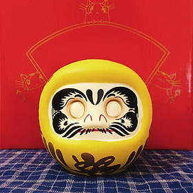 Búp bê Nhật Bản Daruma cầu tài - không tròng 10cm