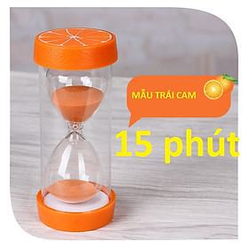 Đồng hồ cát kiểu trái cây 1 3 5 10 15 30 phút mini