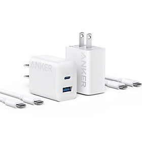 Mua Củ sạc Anker 312 1C1A 20W (with USB-C Cable) Trắng (White) B2348 - Hàng Chính Hãng
