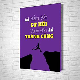 Tranh Treo Tường Nắm Bắt Cơ Hội Vươn Đến Thành Công