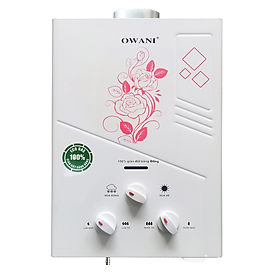 Mua Bình Tắm Dùng Gas OWANI D-324DH Ống Đồng 8MM - Hàng Chính Hãng
